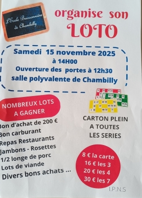 Loto école buissonnière