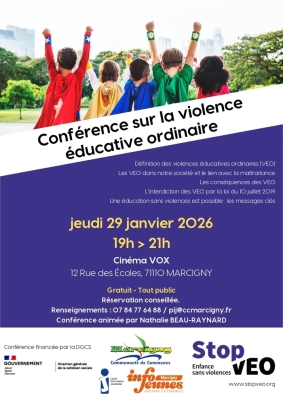 Soirée Conférence/échange sur la Violence Educative Ordinaire