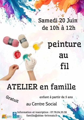 atelier créatif en famille
