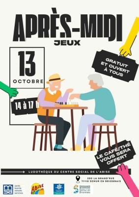 Après-midi jeux.