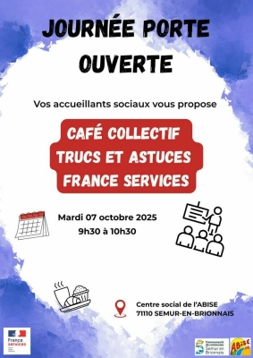 Café collectif trucs et astuces France Services