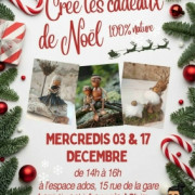 Atelier Créatif Cadeau Noêl avec INFO JEUNES