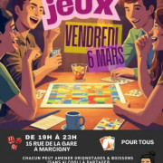 Nouvelle soirée jeux à Marcigny