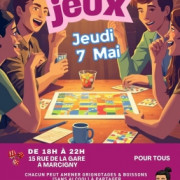Soirée Jeux à la gare - Marcigny