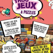 TROC JEUX & PUZZLES pour la Fête du Jeu !