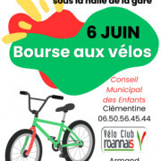 Bourse aux vélos, trottinettes, roller... (Sous la halle de la gare)