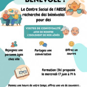 Appel à bénévoles.