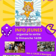 Sortie à DIGOIN GEEK UNIVERSE avec Info Jeunes Marcigny