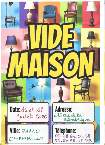 Vide maison