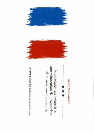 Cérémonie du 11 Novembre