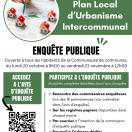 Avis d'enquête publique PLUI
